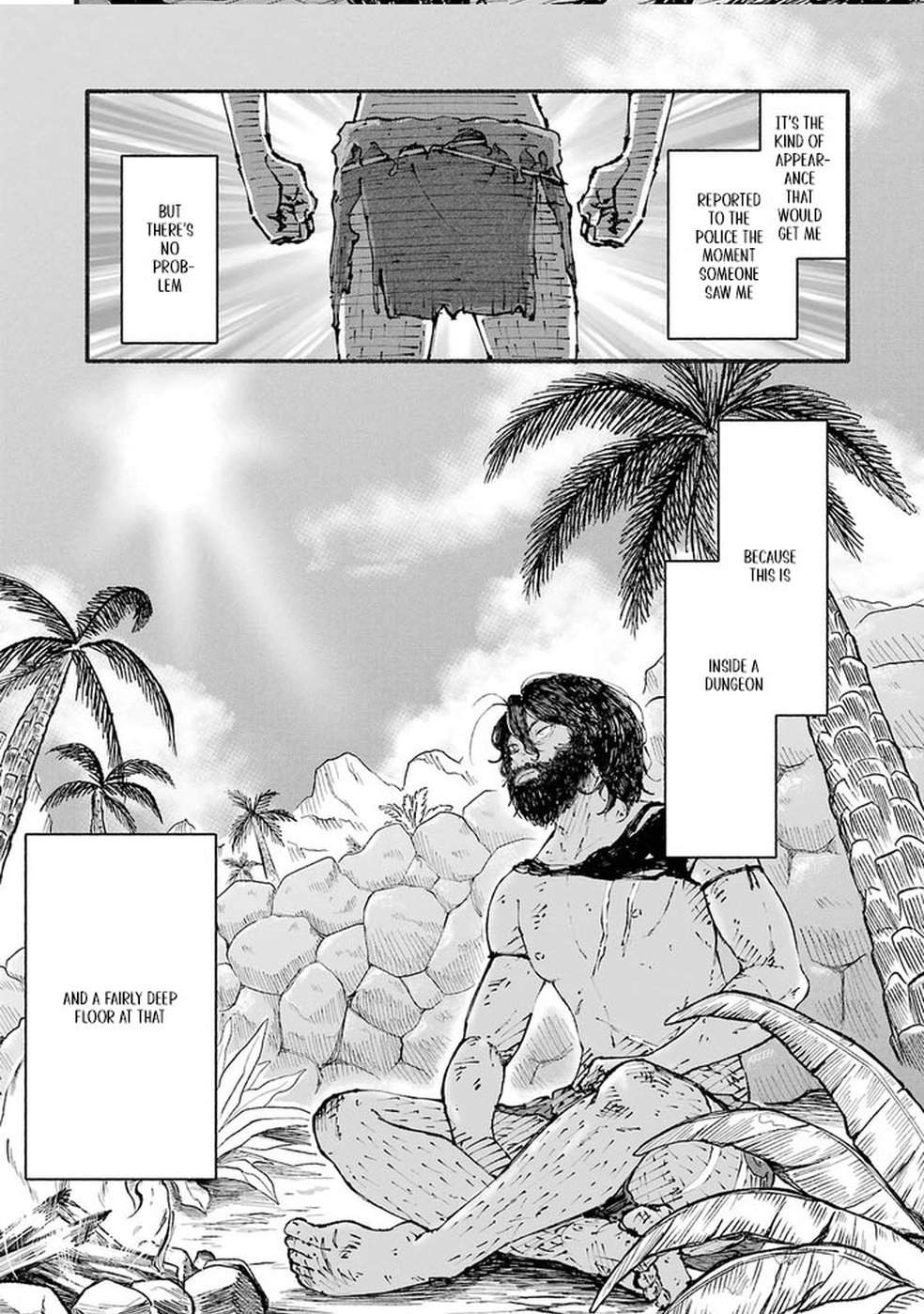 Dungeon ni Tojikomerarete 25-nen. Kyuushutsu sareta Toki ni wa Rippa na Fushinsha ni Natteita - chapter-1