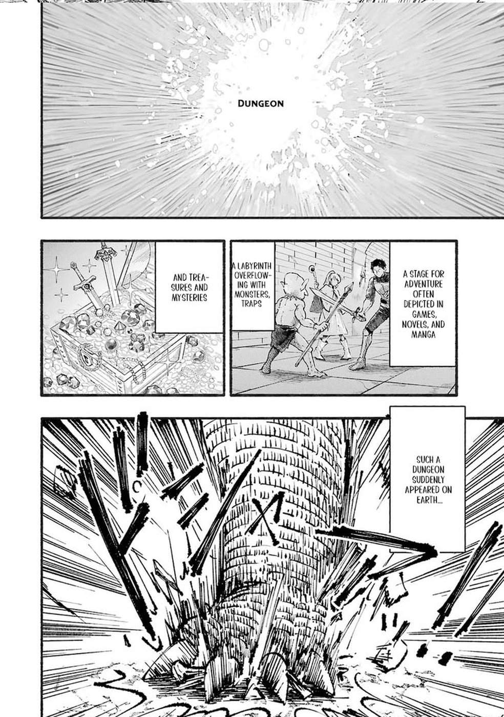Dungeon ni Tojikomerarete 25-nen. Kyuushutsu sareta Toki ni wa Rippa na Fushinsha ni Natteita - chapter-1