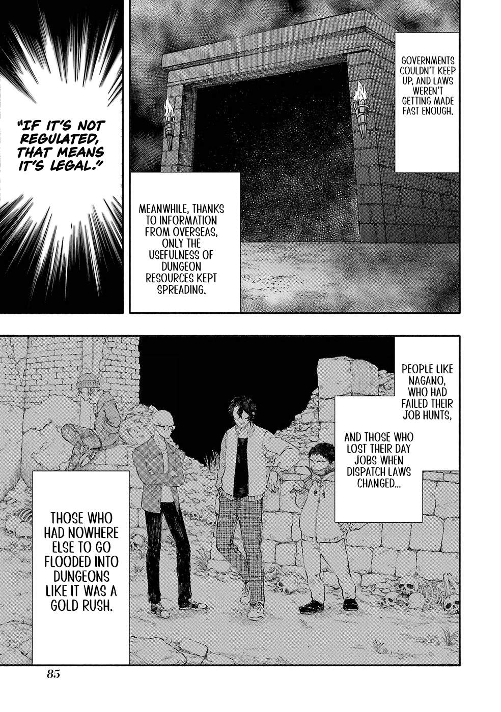 Dungeon ni Tojikomerarete 25-nen. Kyuushutsu sareta Toki ni wa Rippa na Fushinsha ni Natteita - chapter-2
