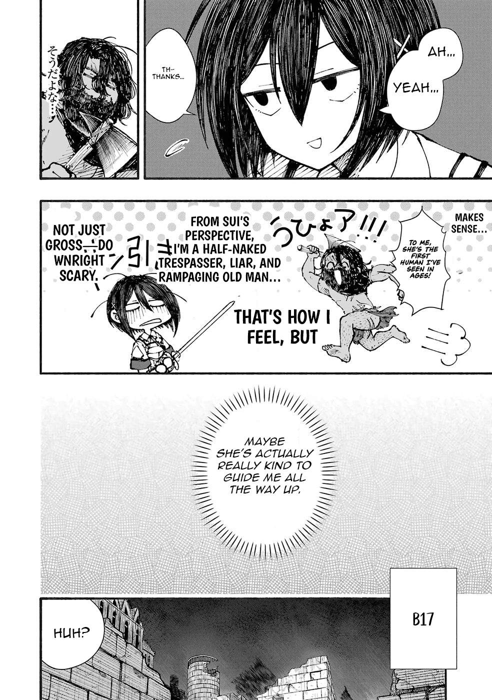 Dungeon ni Tojikomerarete 25-nen. Kyuushutsu sareta Toki ni wa Rippa na Fushinsha ni Natteita - chapter-2