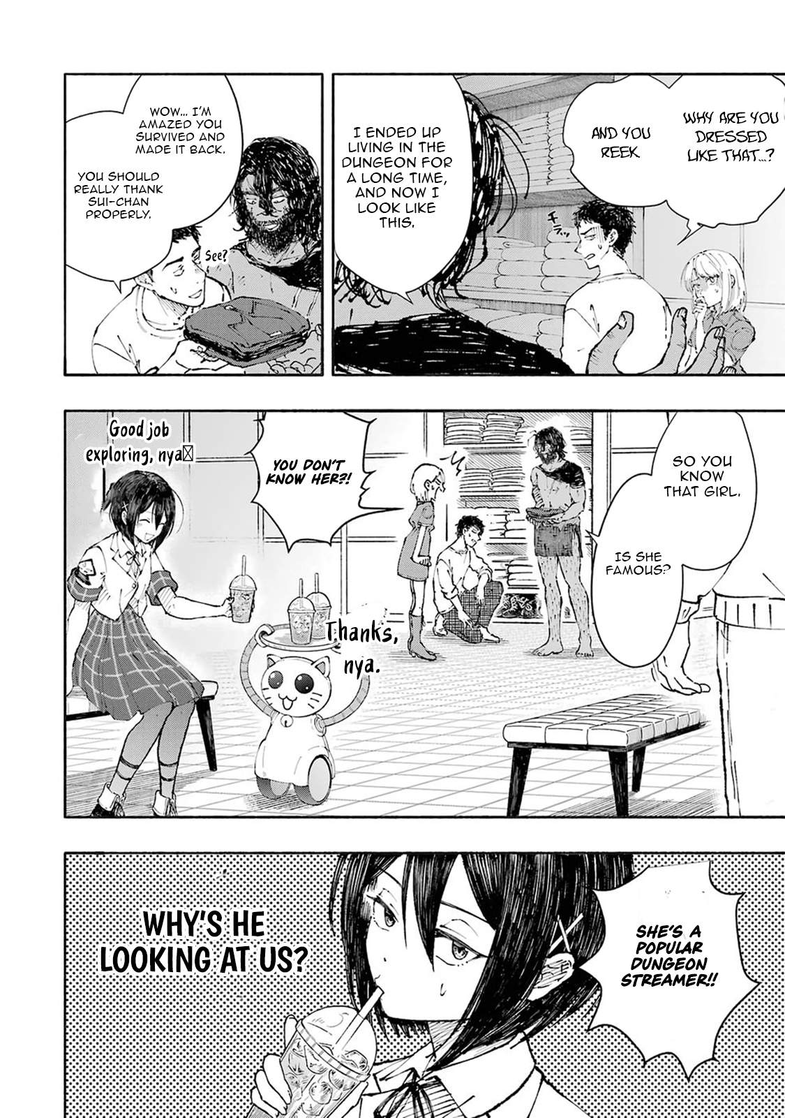 Dungeon ni Tojikomerarete 25-nen. Kyuushutsu sareta Toki ni wa Rippa na Fushinsha ni Natteita - chapter-2
