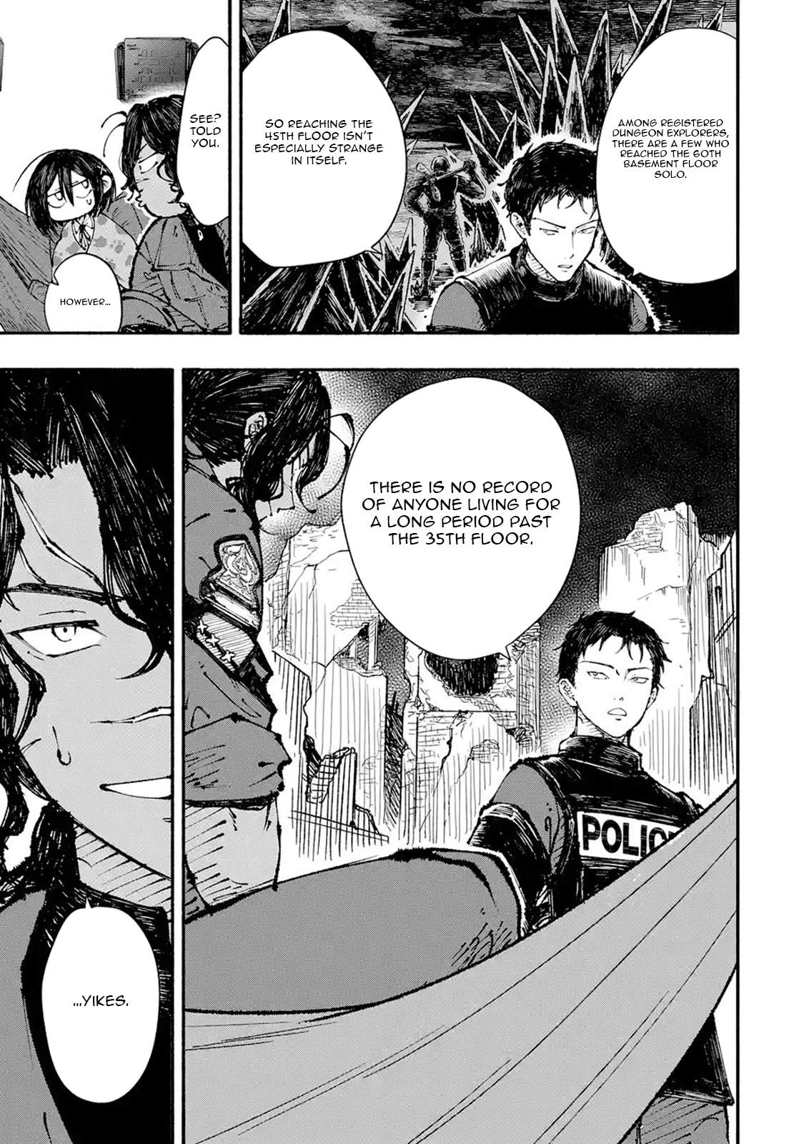 Dungeon ni Tojikomerarete 25-nen. Kyuushutsu sareta Toki ni wa Rippa na Fushinsha ni Natteita - chapter-3