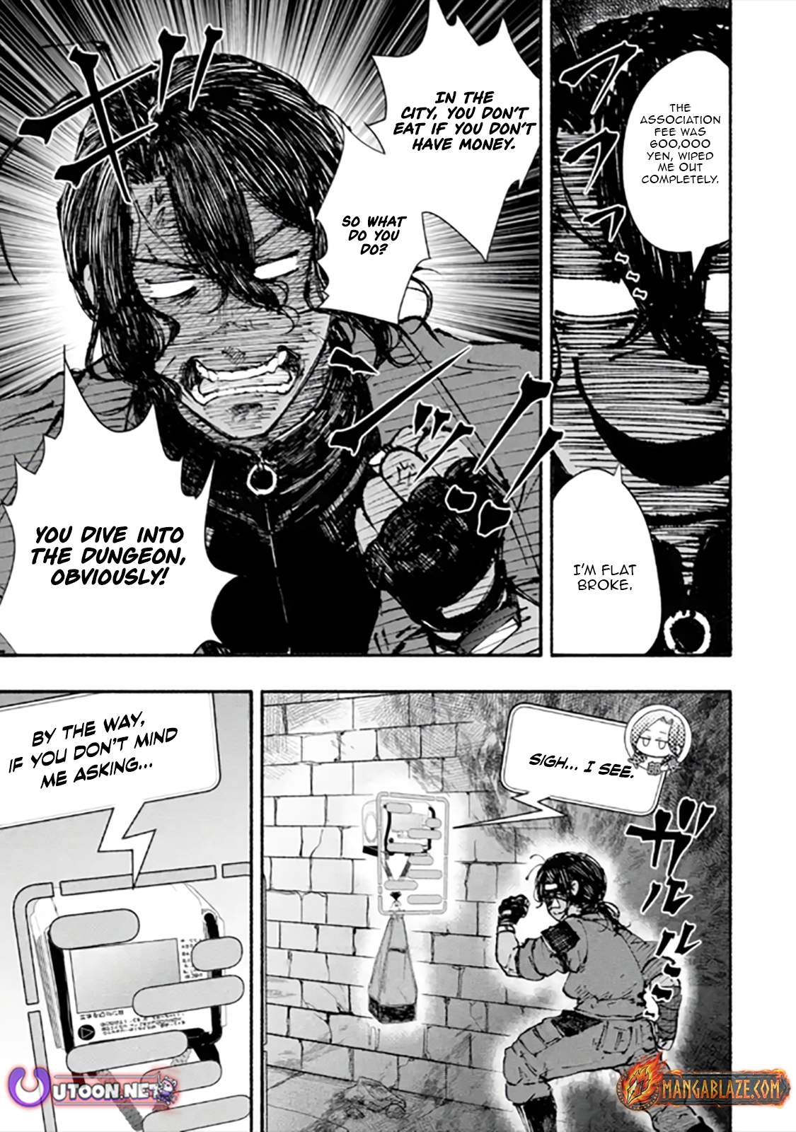 Dungeon ni Tojikomerarete 25-nen. Kyuushutsu sareta Toki ni wa Rippa na Fushinsha ni Natteita - chapter-4-1