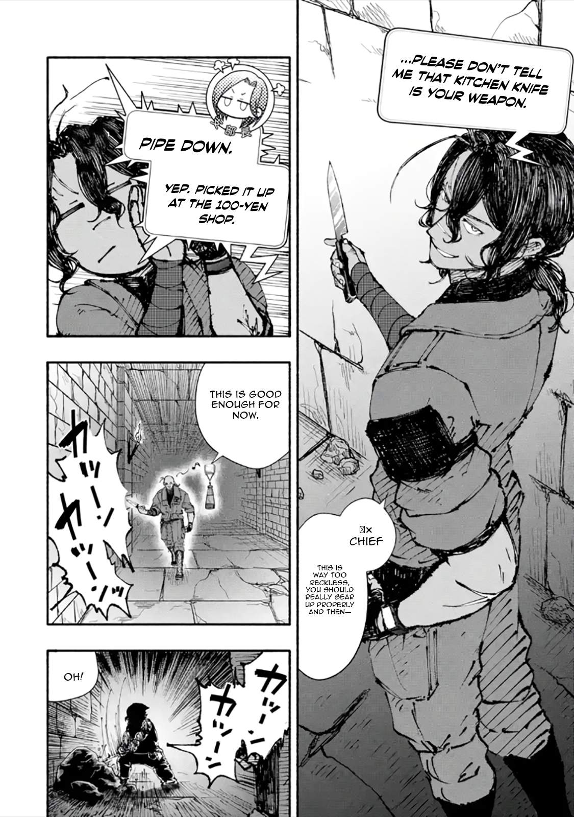 Dungeon ni Tojikomerarete 25-nen. Kyuushutsu sareta Toki ni wa Rippa na Fushinsha ni Natteita - chapter-4-1