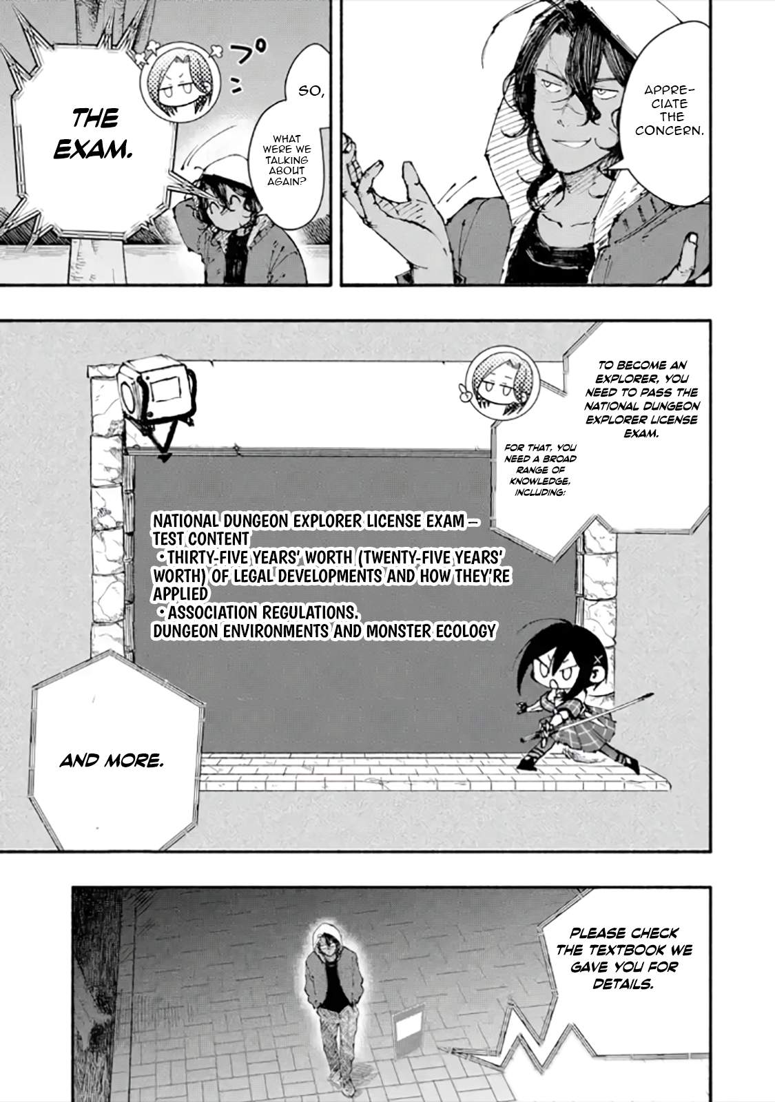 Dungeon ni Tojikomerarete 25-nen. Kyuushutsu sareta Toki ni wa Rippa na Fushinsha ni Natteita - chapter-4-1