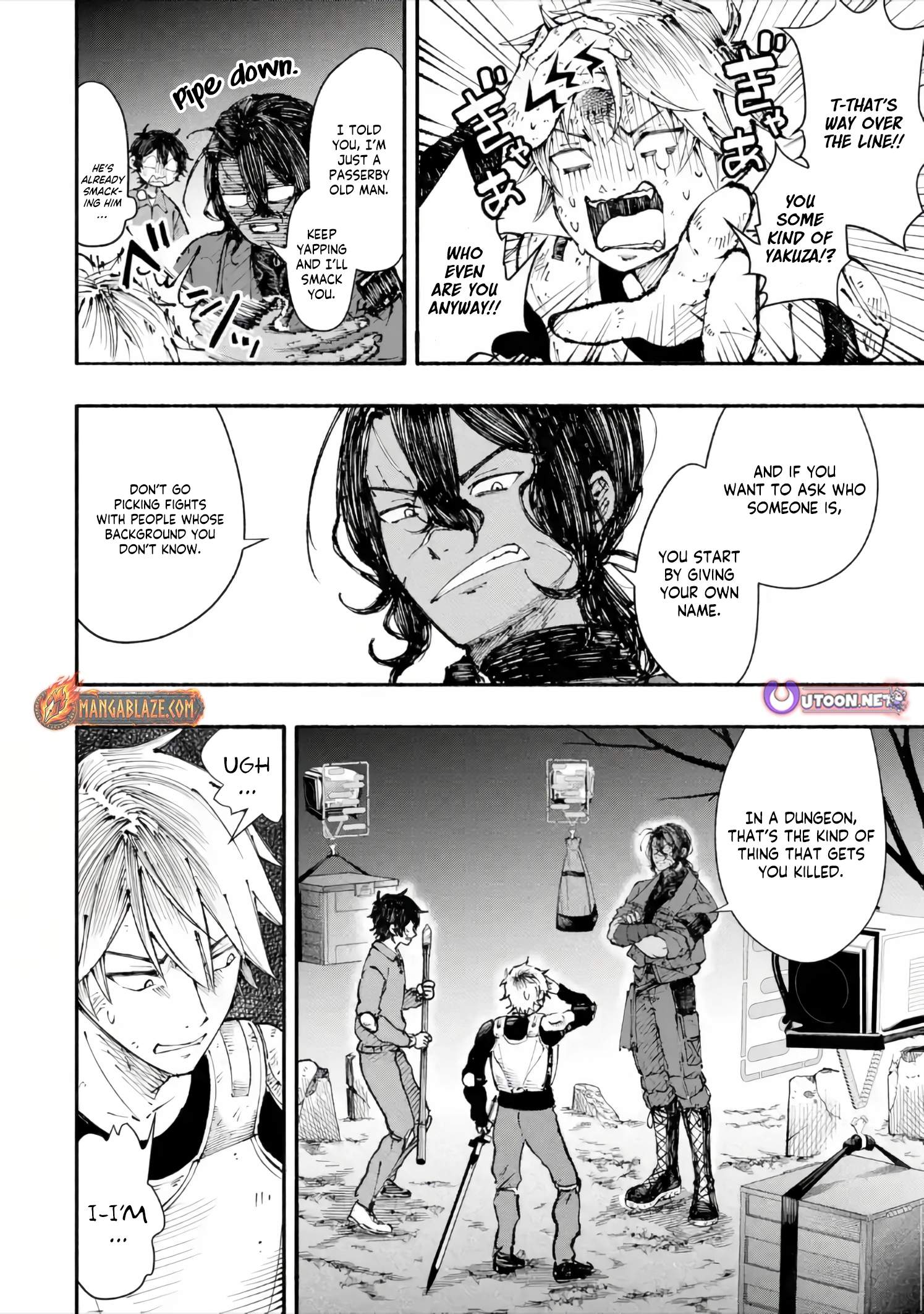 Dungeon ni Tojikomerarete 25-nen. Kyuushutsu sareta Toki ni wa Rippa na Fushinsha ni Natteita - chapter-5-2