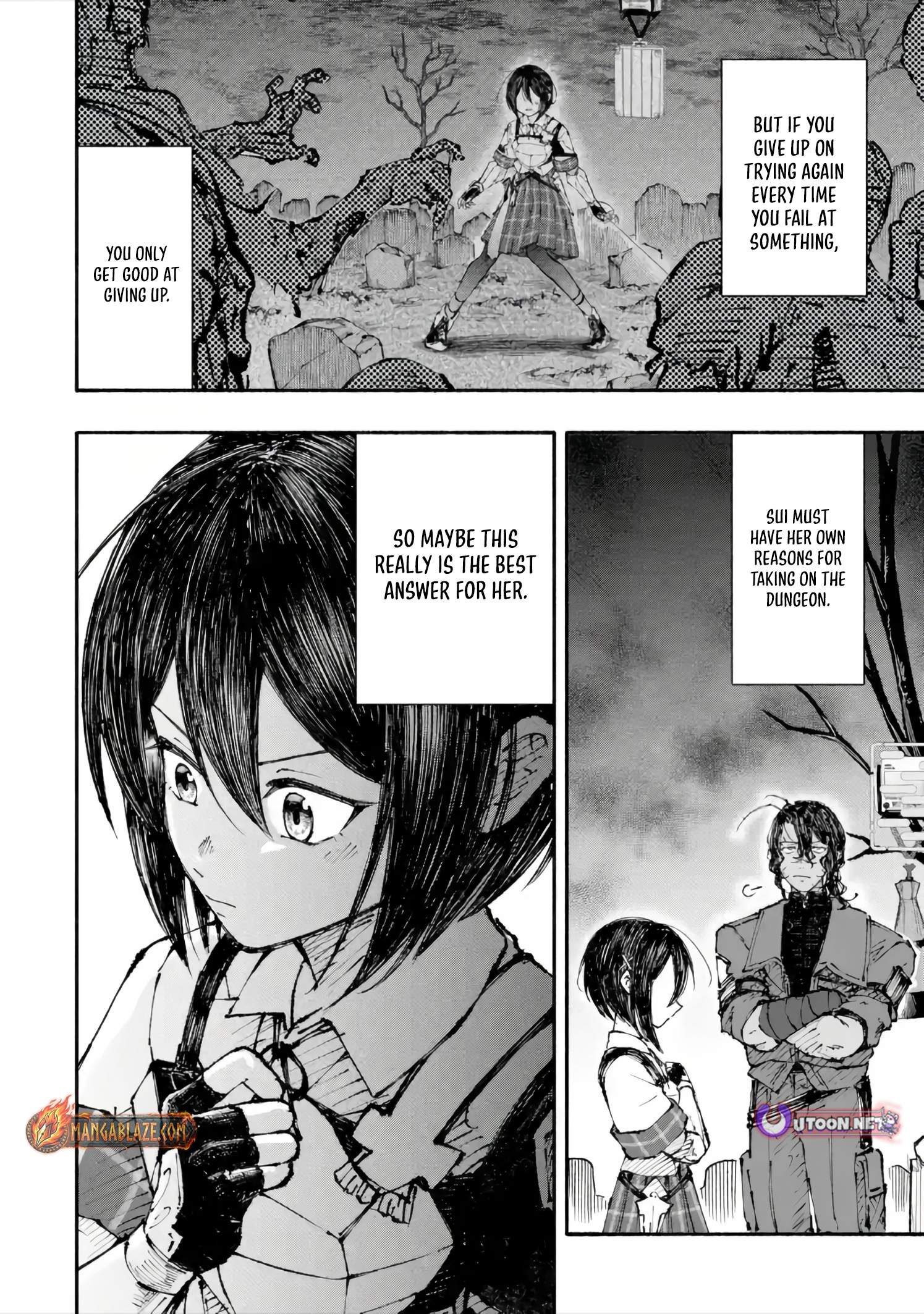 Dungeon ni Tojikomerarete 25-nen. Kyuushutsu sareta Toki ni wa Rippa na Fushinsha ni Natteita - chapter-5-3