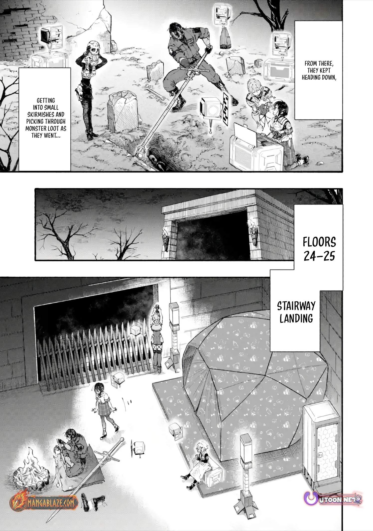 Dungeon ni Tojikomerarete 25-nen. Kyuushutsu sareta Toki ni wa Rippa na Fushinsha ni Natteita - chapter-6-2
