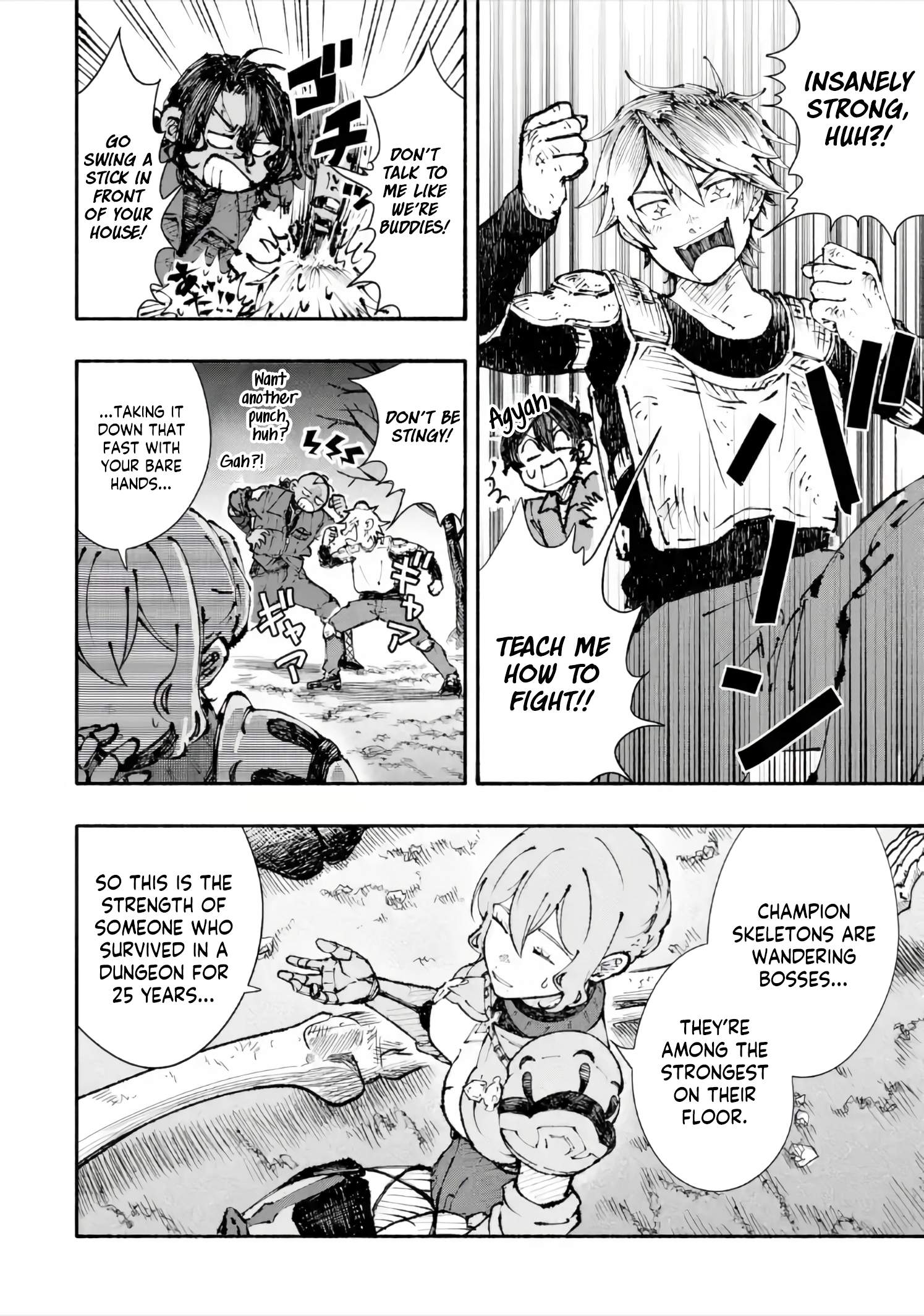 Dungeon ni Tojikomerarete 25-nen. Kyuushutsu sareta Toki ni wa Rippa na Fushinsha ni Natteita - chapter-6-2