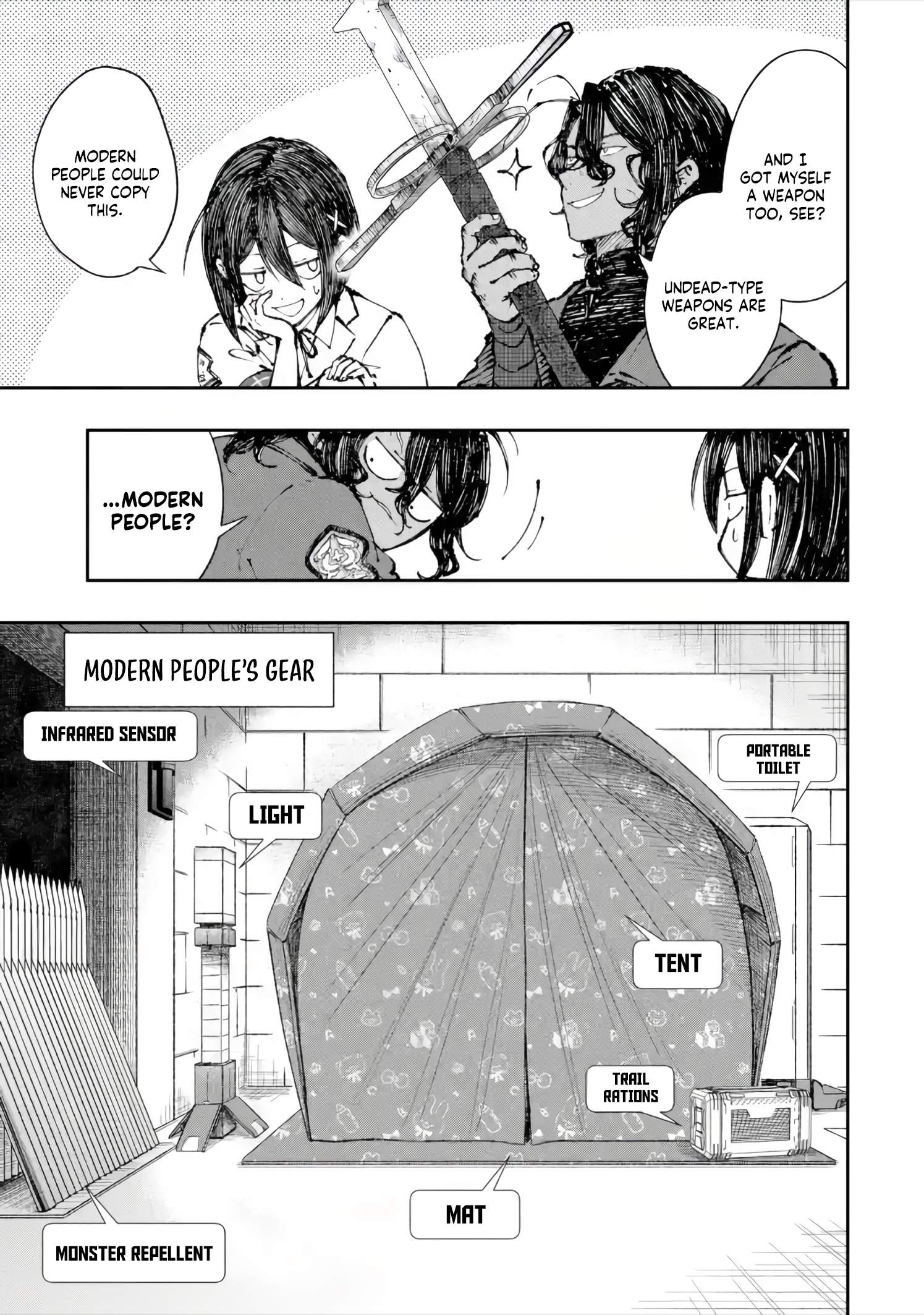 Dungeon ni Tojikomerarete 25-nen. Kyuushutsu sareta Toki ni wa Rippa na Fushinsha ni Natteita - chapter-6-3