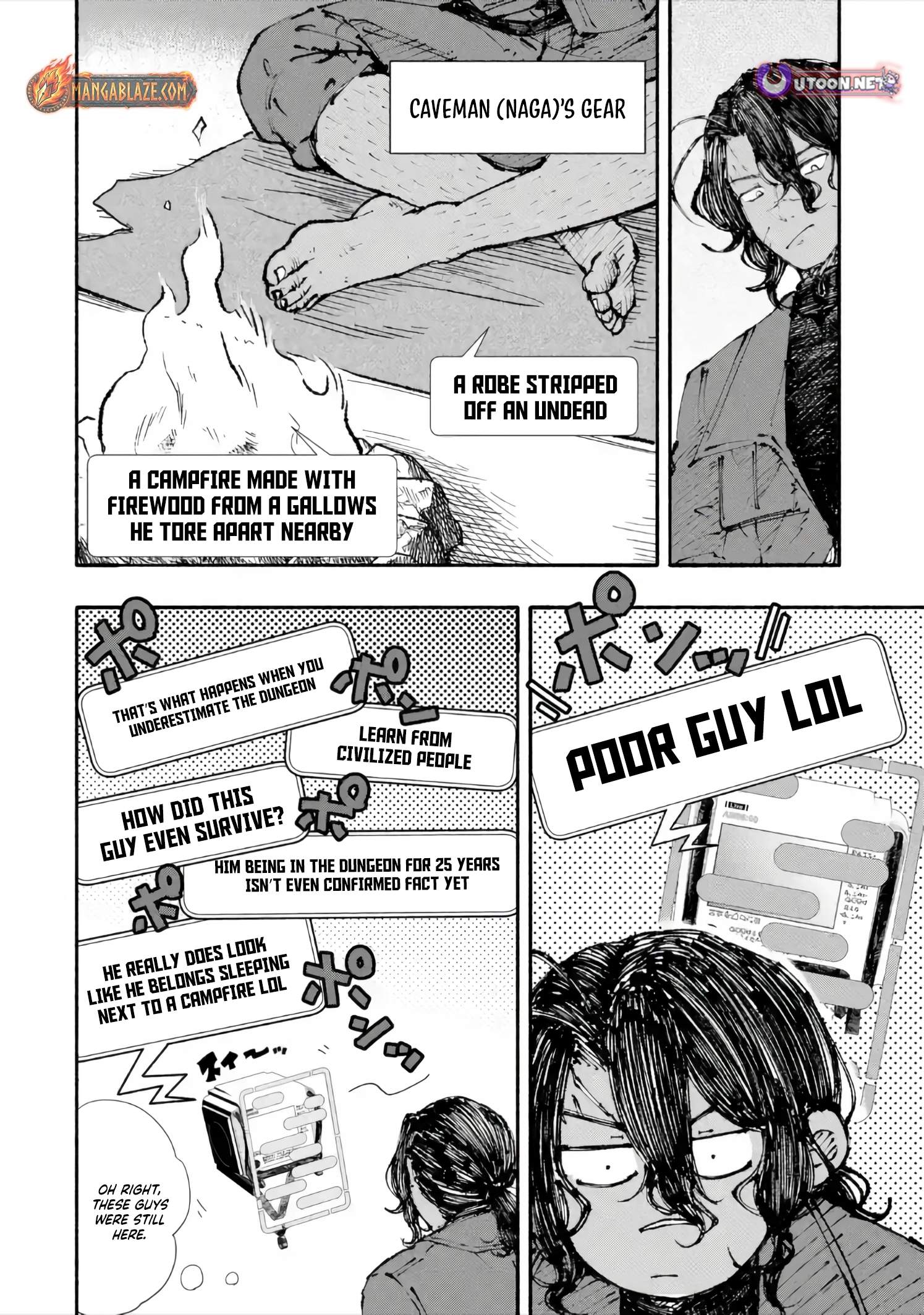 Dungeon ni Tojikomerarete 25-nen. Kyuushutsu sareta Toki ni wa Rippa na Fushinsha ni Natteita - chapter-6-3