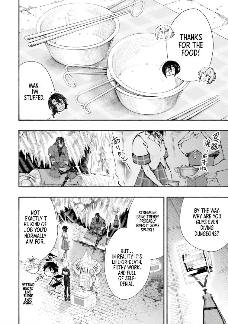 Dungeon ni Tojikomerarete 25-nen. Kyuushutsu sareta Toki ni wa Rippa na Fushinsha ni Natteita - chapter-8-2
